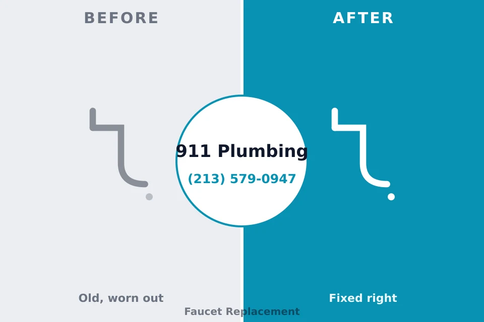 Before and after: plumbing company Newcastle, OK